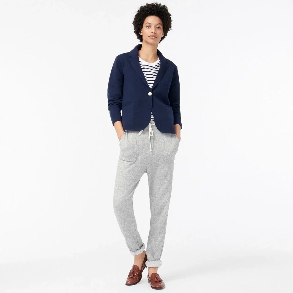 J Crew Camille Shrunken Sweater-Blazer